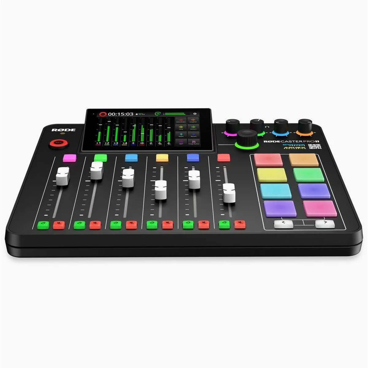 RØDE Rodecaster Pro II, digitale Podcast-Station mit Podmic und XLR-Kabel 3