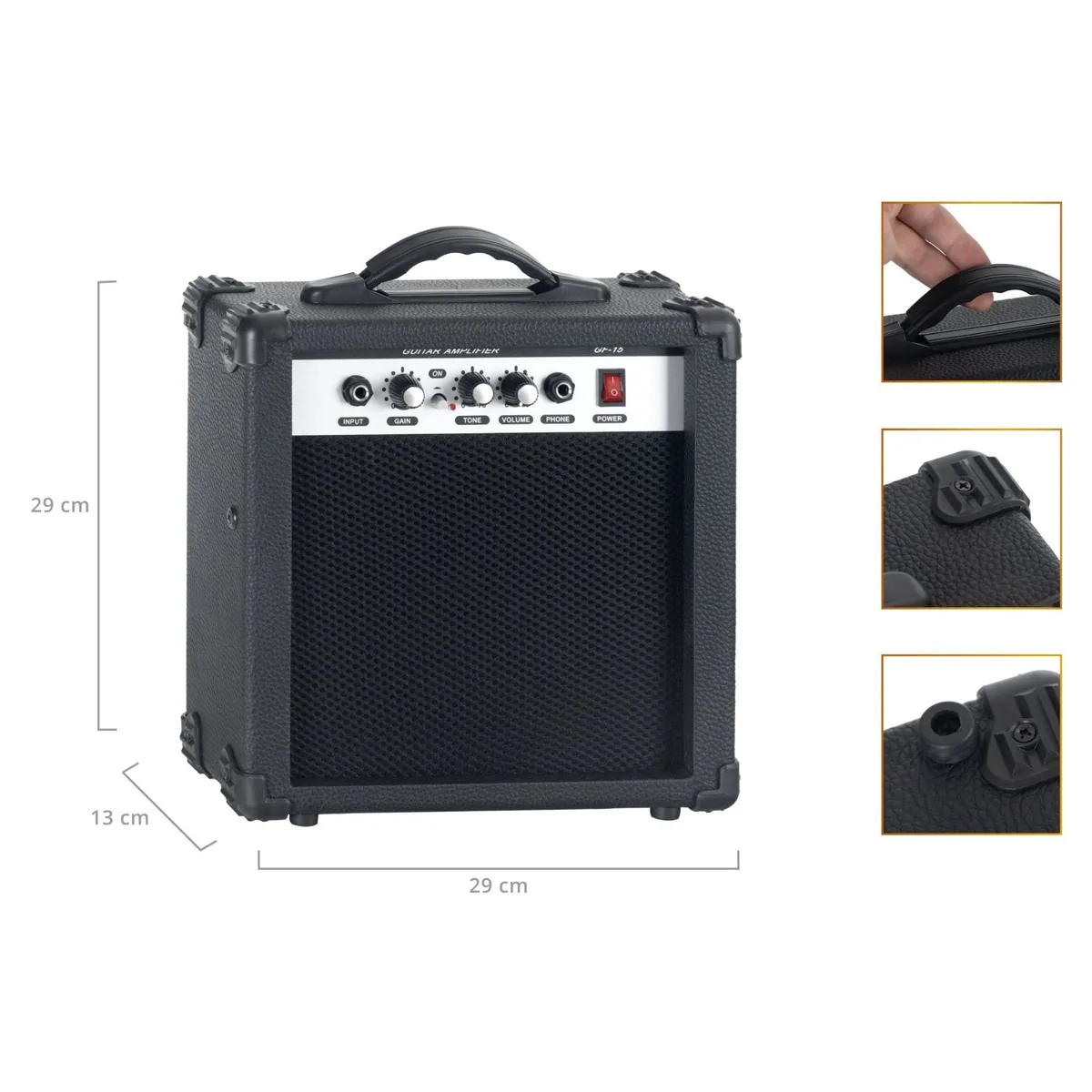Rocktile E-Gitarre ST-Pack, Komplettset mit Verstärker und Zubehör 3