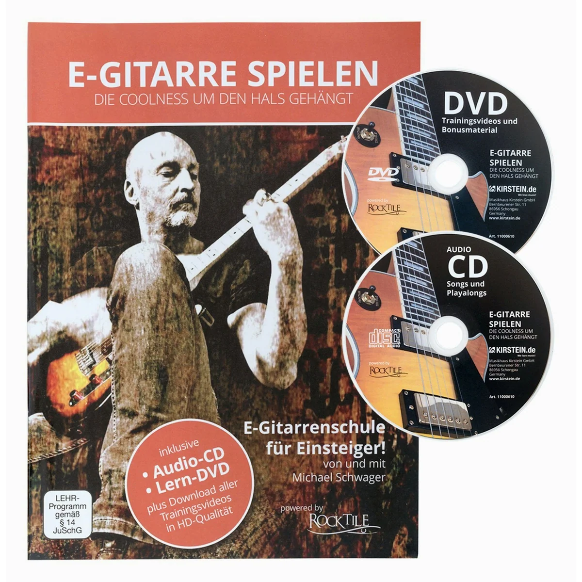 Rocktile E-Gitarre ST-Pack, Komplettset mit Verstärker und Zubehör 4