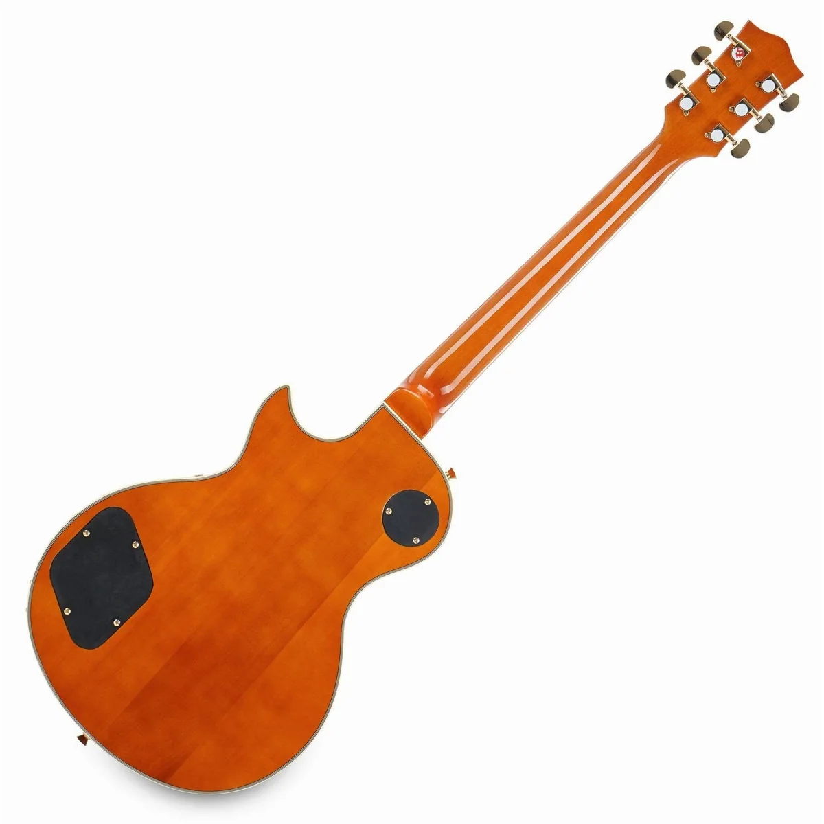 Rocktile Pro L-200 E-Gitarre, Mahagoni-Korpus, 2 Humbucker Tonabnehmer 2