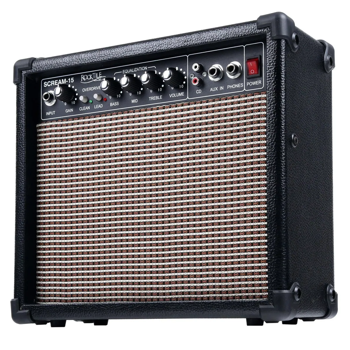 Rocktile Pro ST3-L E-Gitarre, linkshänder, inkl. Verstärker und Zubehör 5