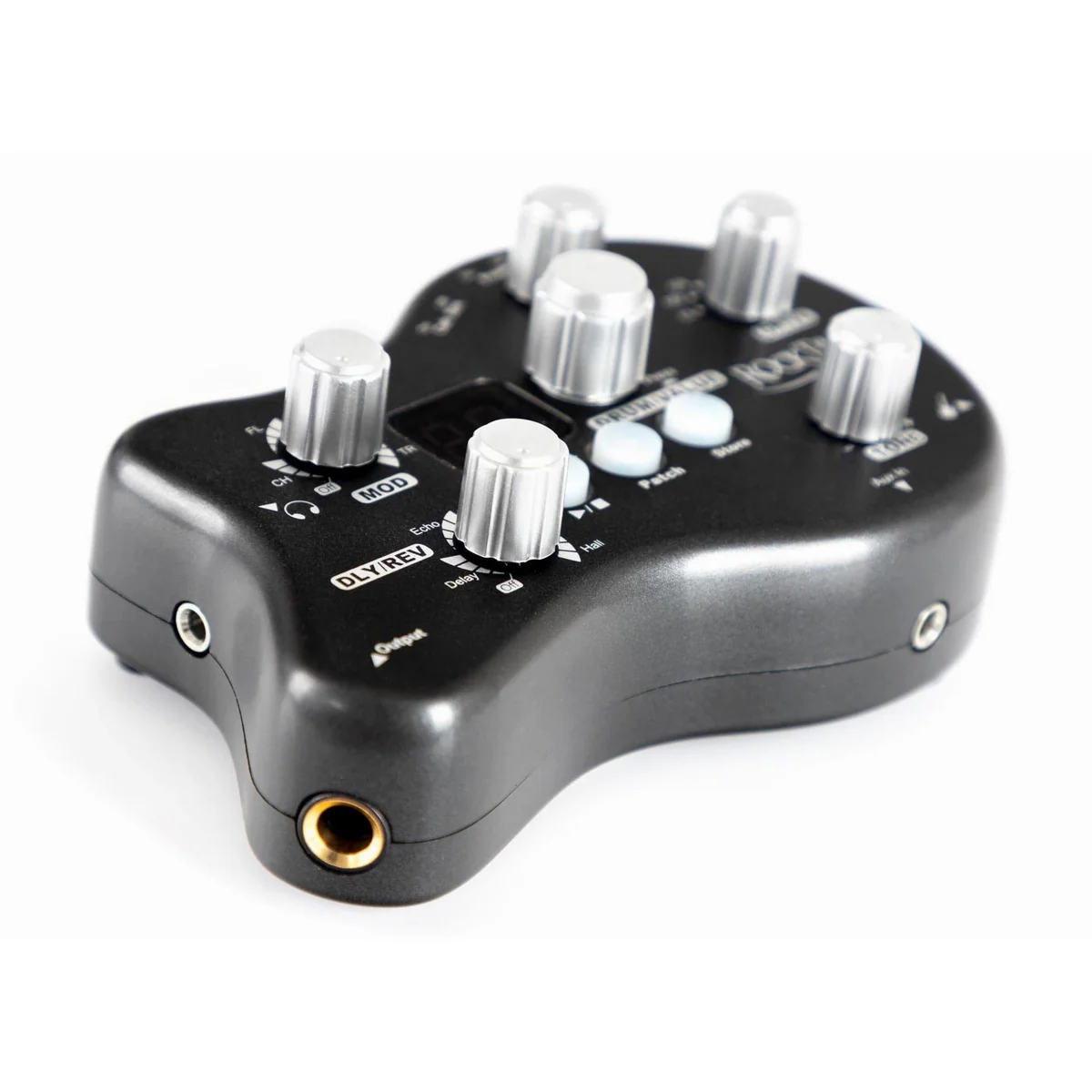 Rocktile GP-10 & BB-860A Gitarren Amp Set, vielseitig & tragbar — E-Gitarre spielen, Musik streamen, 60 W 4