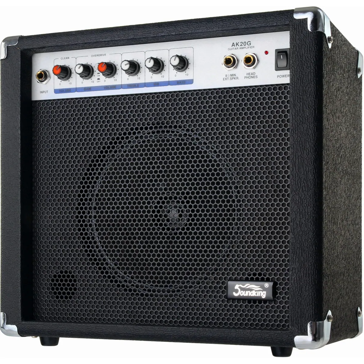 Rocktile Warhead E-Gitarre Set, Heavy-Style, 2 Humbucker, 60W Verstärker 5