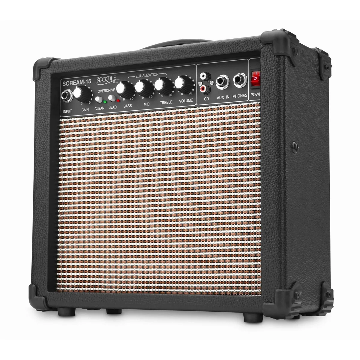 Rocktile E-Gitarre Pro ST60-BK, kraftvoller Verstärker, umfangreiches Zubehör 4