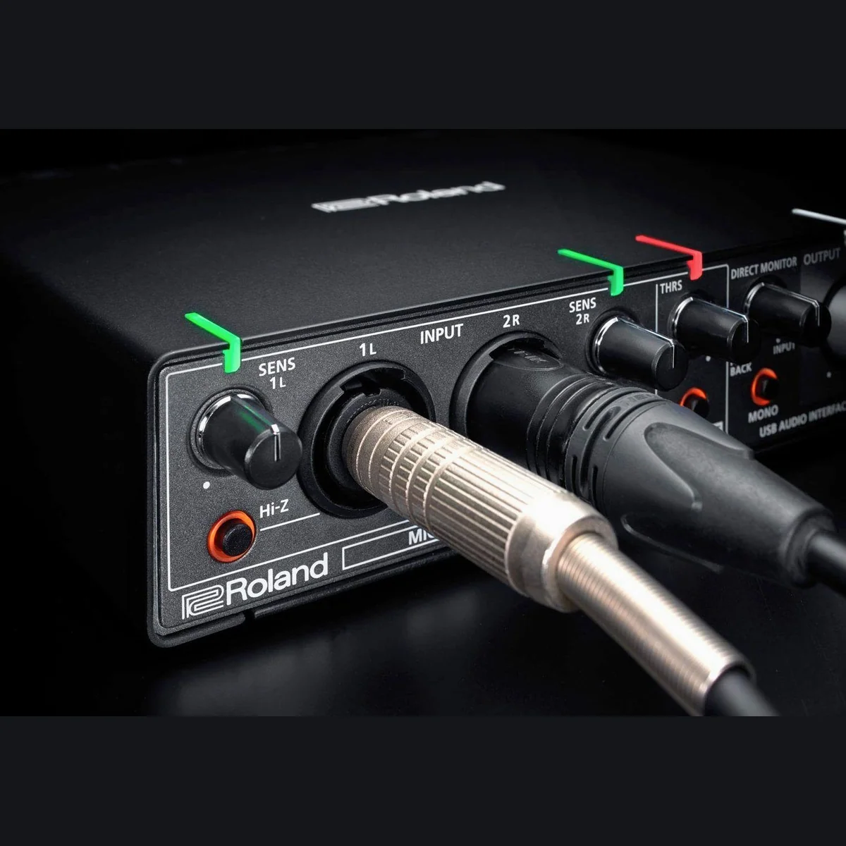 Roland Rubix44 USB Audio-Interface, 4 Eingänge, geräuscharme Mikrofonvorverstärker, Hardware-Kompressor 5