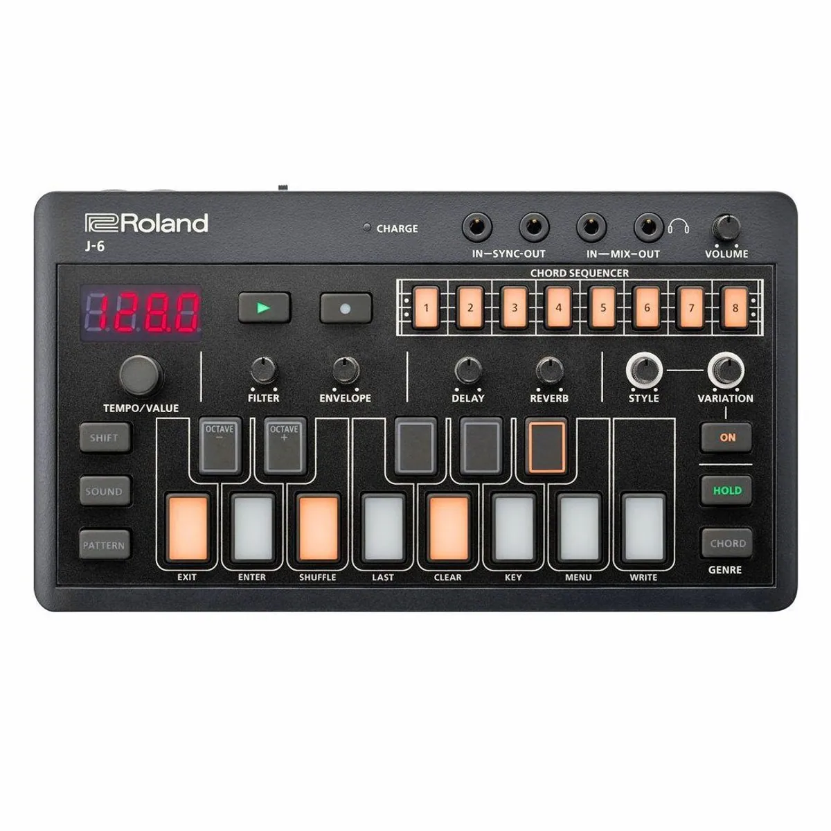 Roland Aira J-6 Chord Synthesizer, mobiler Akkord-Sequencer mit JUNO-60 Sounds 2