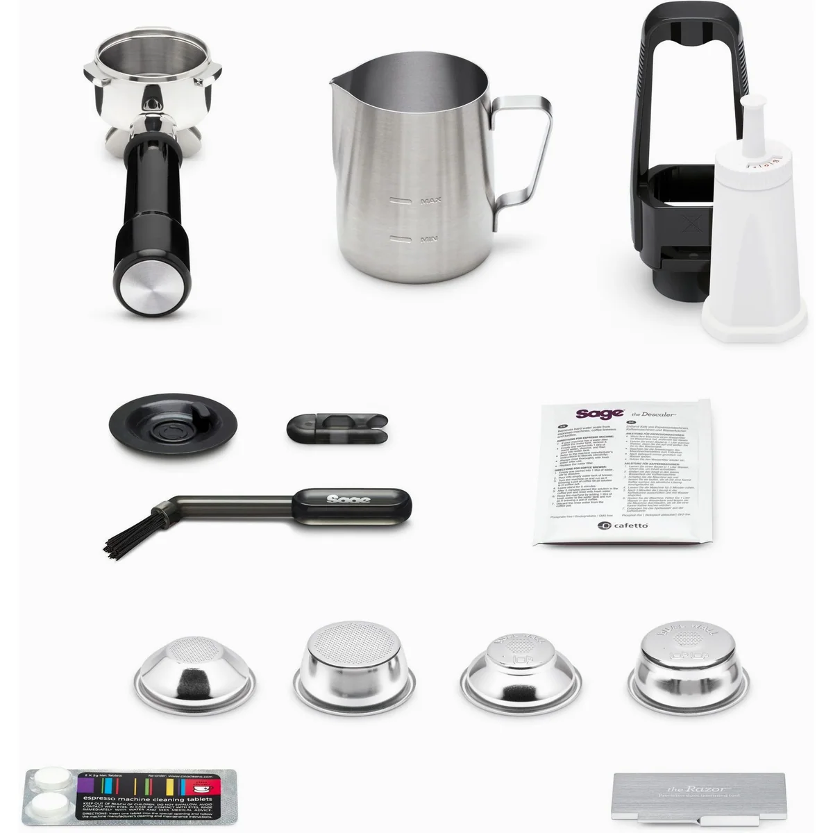 Sage Barista Touch Impress SES882BSS, schnelle Aufheizzeit, präzise Extraktion, Milchalternativeinstellungen 4