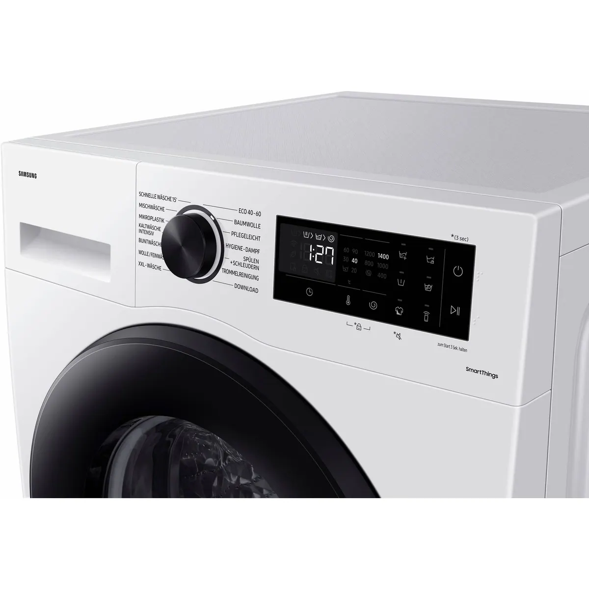 Samsung WW5000C WW8ECGC04AAE Waschmaschine, 8 kg, 1400 U/min — Energieeffizienz A, Invertermotor, AquaStop 3