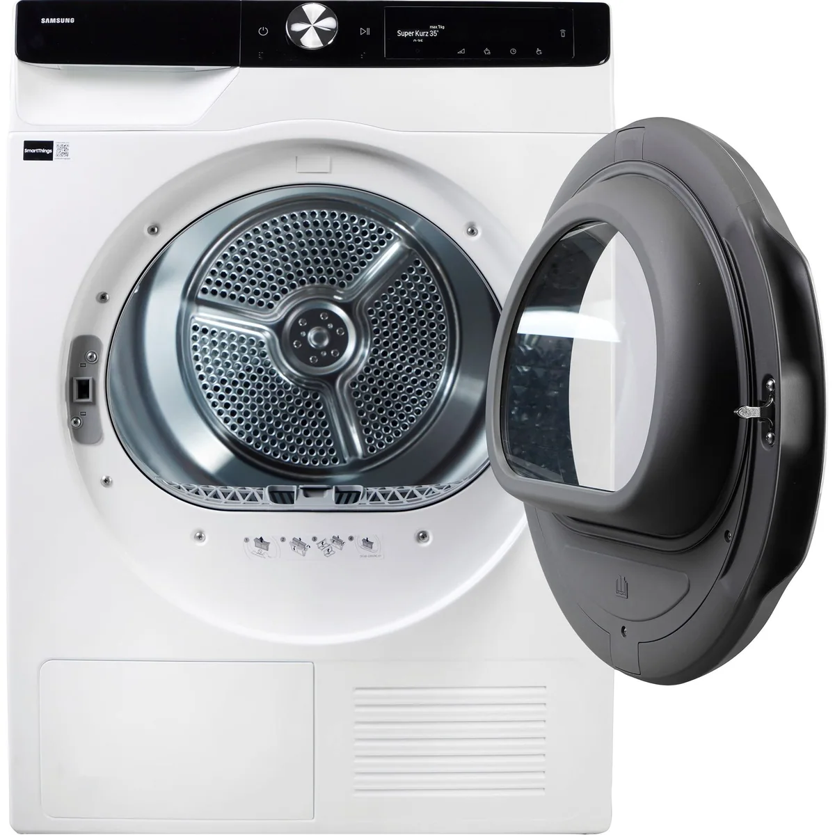 Samsung DV90DG6845LKU2 Wärmepumpentrockner, effiziente Trockentechnologie, Klartext-Display 3