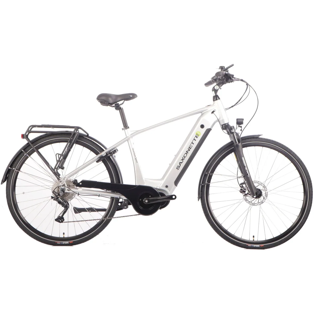 SAXONETTE Quantum Sport E-Bike, 250 W Mittelmotor, 540 Wh Akku, Shimano 10 Gang
