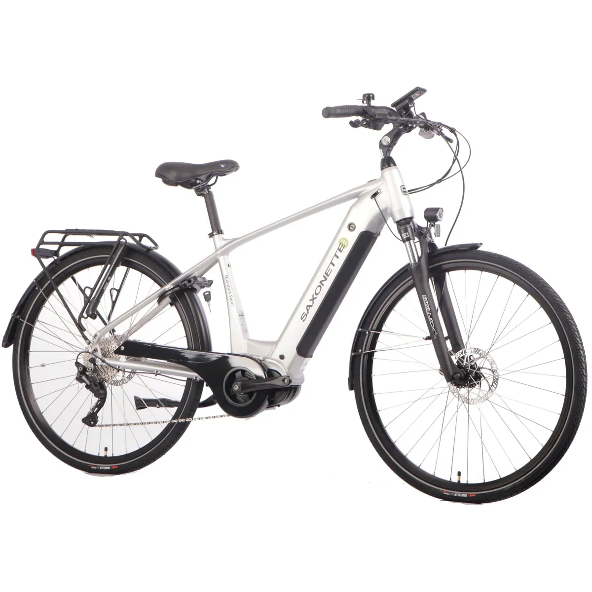 SAXONETTE Quantum Sport E-Bike, 250 W Mittelmotor, 540 Wh Akku, Shimano 10 Gang 2