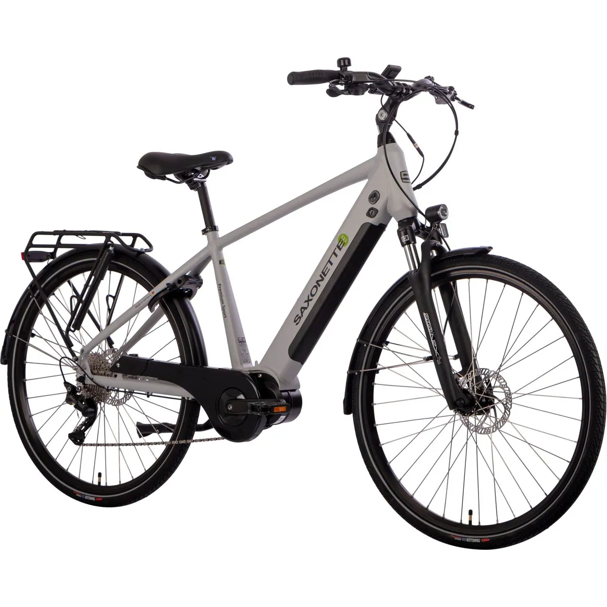 SAXONETTE Premium Sport E-Bike, 10 Gang, 522 Wh Akku, Mittelmotor — ideal für Trekking 2