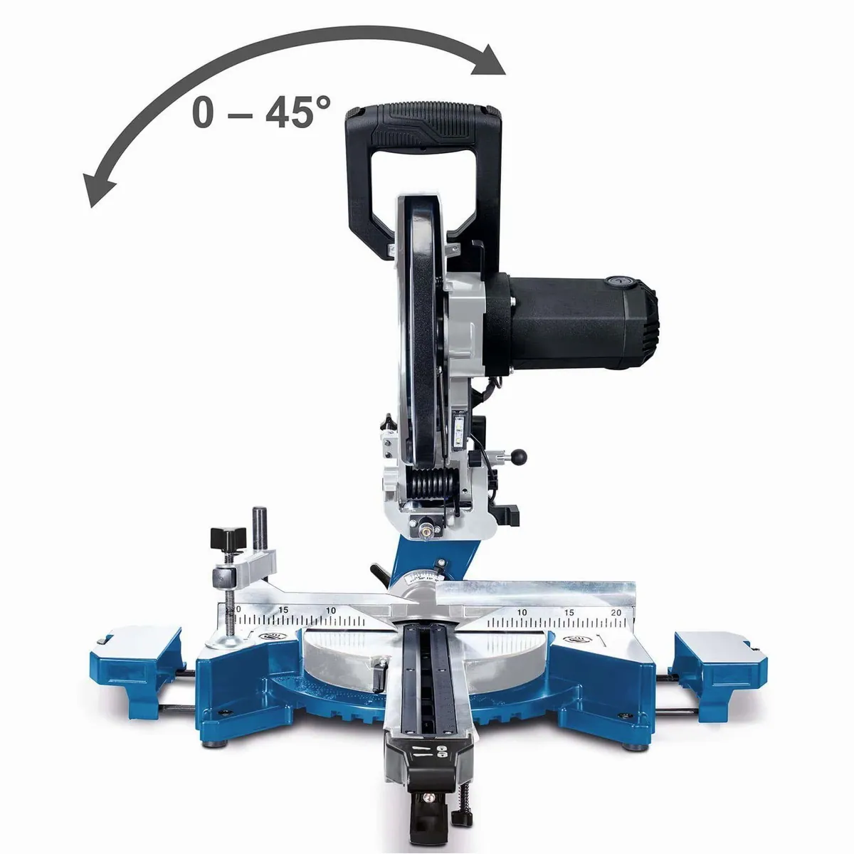 Scheppach HM110MP Kappsäge, präzise Schnitte, Softstart, Laser 2