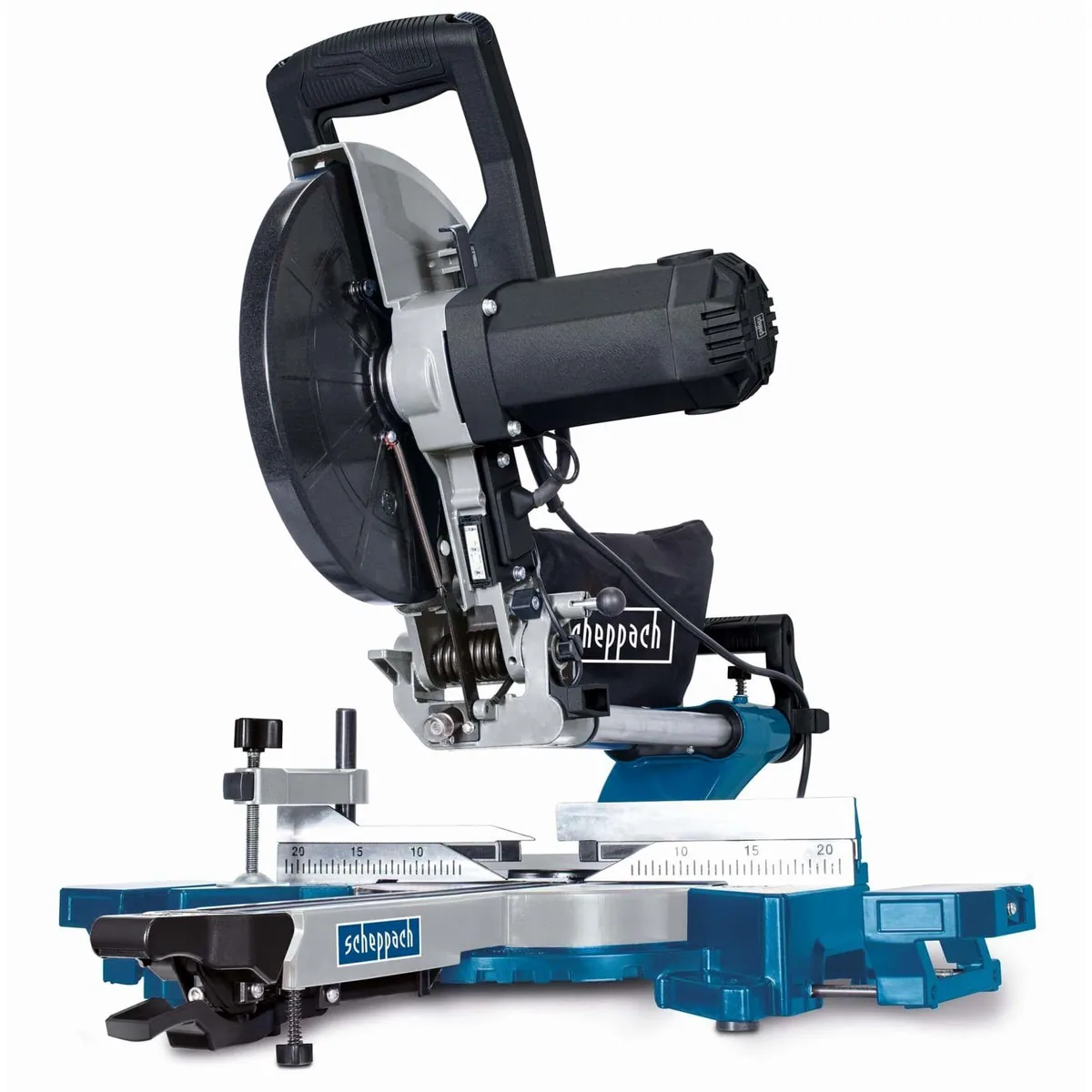 Scheppach HM110MP Kappsäge, präzise Schnitte, Softstart, Laser 5