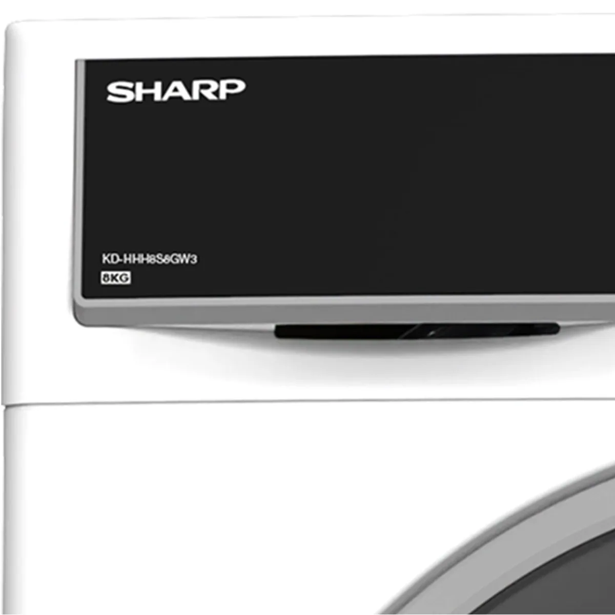 Sharp KD-HHH8S8GW3-DE Wärmepumpentrockner, 8 kg Fassungsvermögen, Knitterschutzfunktion 2