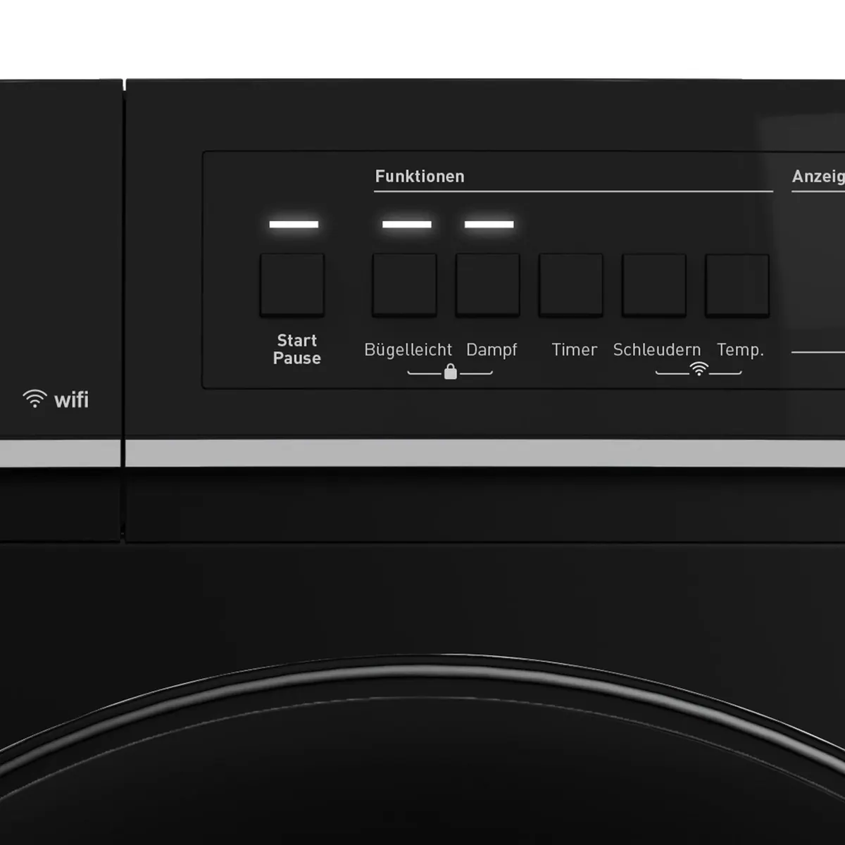 Sharp ES-PRO014BA-DE Waschmaschine, 10 kg, 1400 U/min, WiFi-fähig, Schaumschutz 5