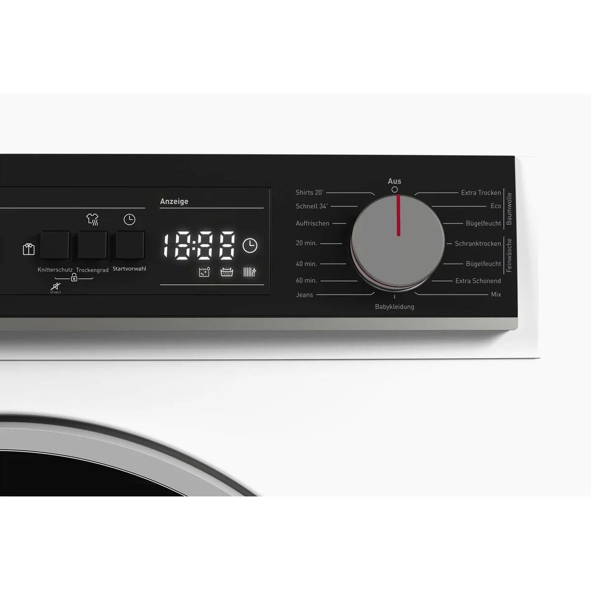 Sharp KD-NHA8S6GW1D-DE Wärmepumpentrockner, 8 kg Fassungsvermögen, 15 Trockenprogramme 5