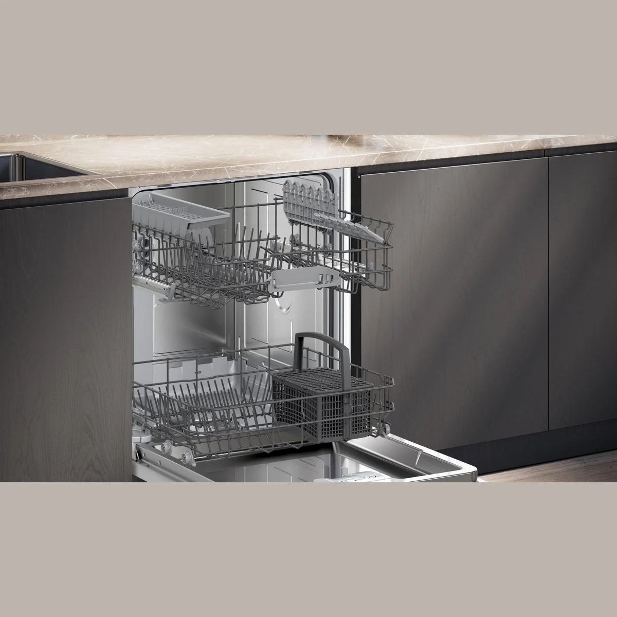 SIEMENS iQ300 SN53ES10TE Geschirrspüler, 13 Maßgedecke, flexible Beladung 4