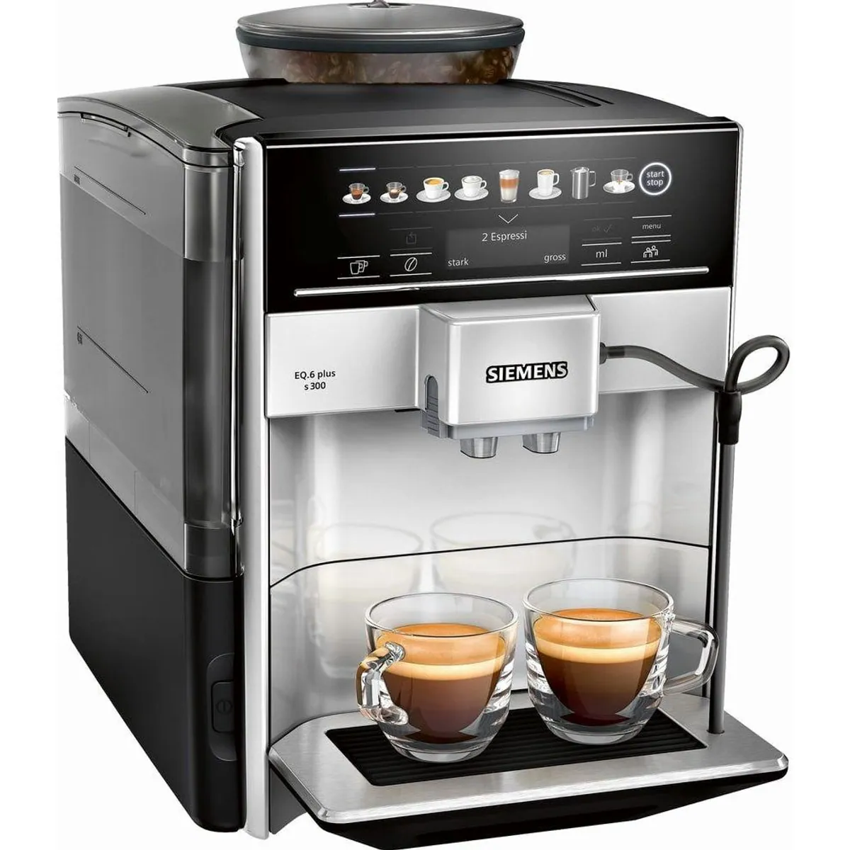 SIEMENS Kaffeevollautomat TE653501DE, intuitive Bedienung, hochwertige Verarbeitung, vielseitige Getränkezubereitung 2