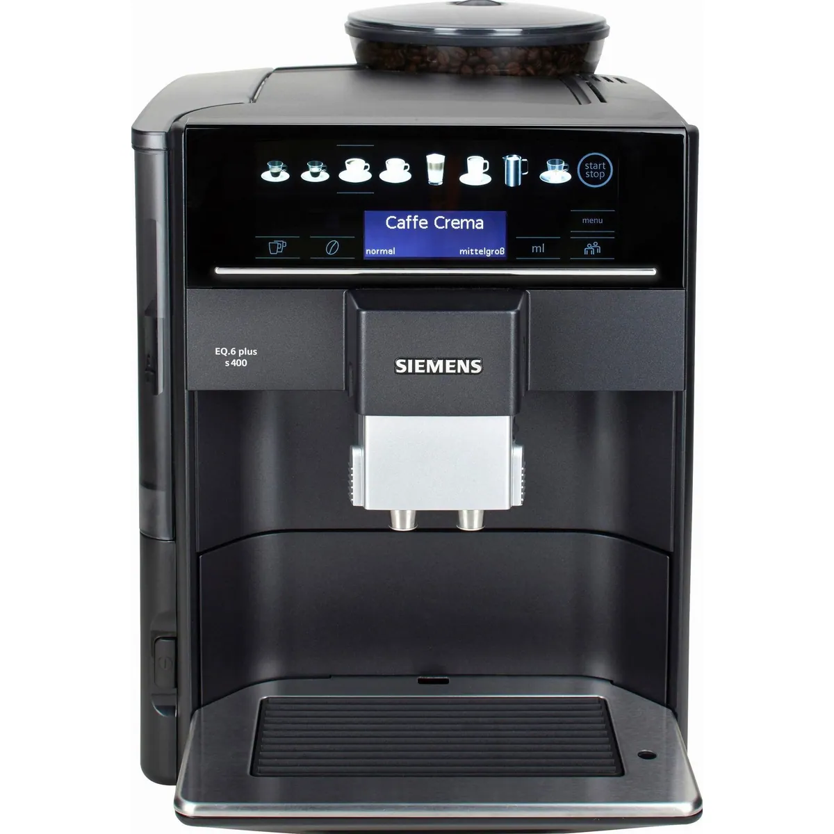 SIEMENS EQ6 plus s400 TE654509DE, Doppeltassenfunktion, Keramikmahlwerk, einfache Bedienung 4