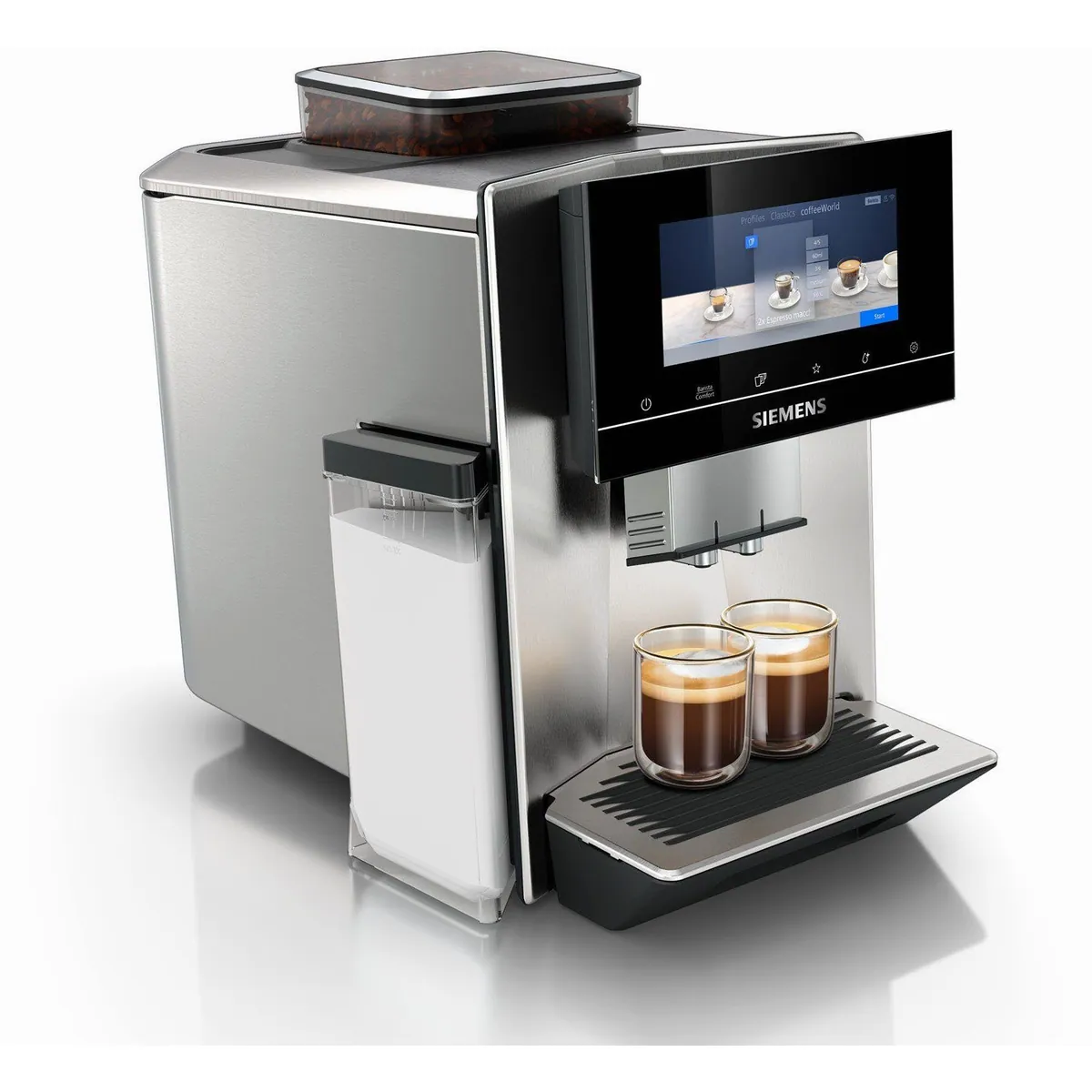 SIEMENS EQ900 TQ903D43 Kaffeevollautomat, edelstahl, intuitives TFT-Display, App-Steuerung 3