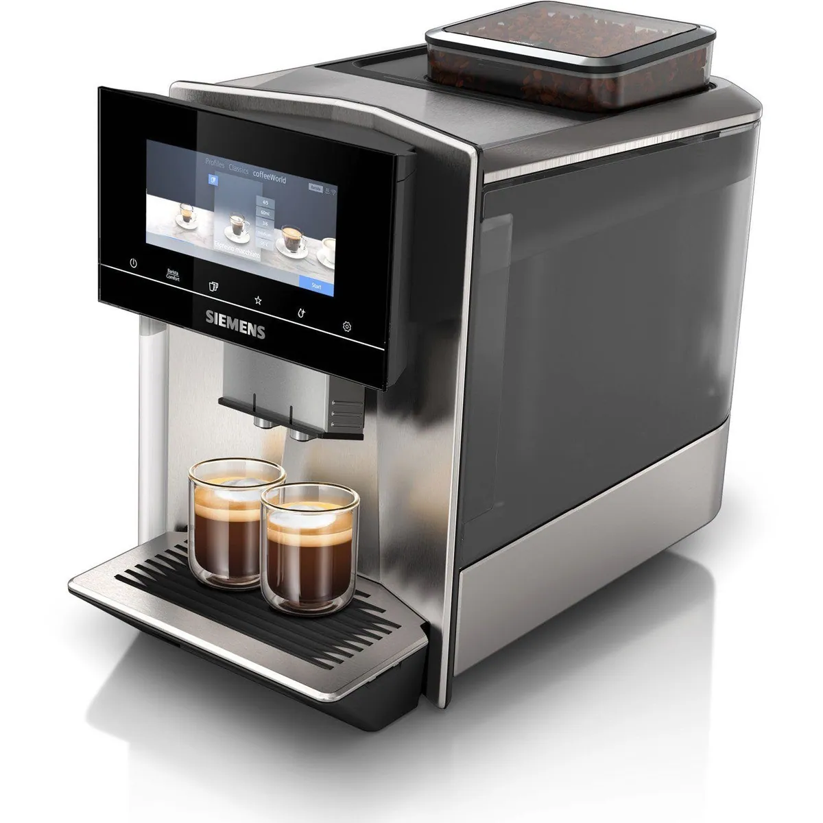 SIEMENS EQ900 TQ903D43 Kaffeevollautomat, edelstahl, intuitives TFT-Display, App-Steuerung 4