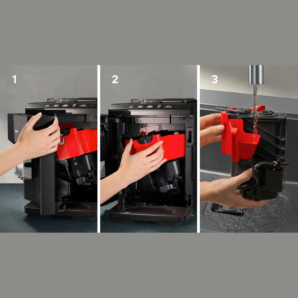SIEMENS EQ500 Kaffeevollautomat, intuitive Bedienung, hohe Kaffeevielfalt — schwarz 4