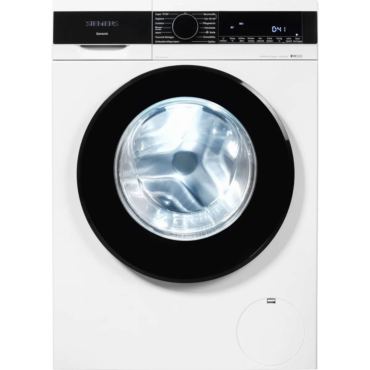 SIEMENS Waschmaschine IQ500 WG44G21ECO, 9 kg Fassungsvermögen, 1400 U/min, Made in Germany 3