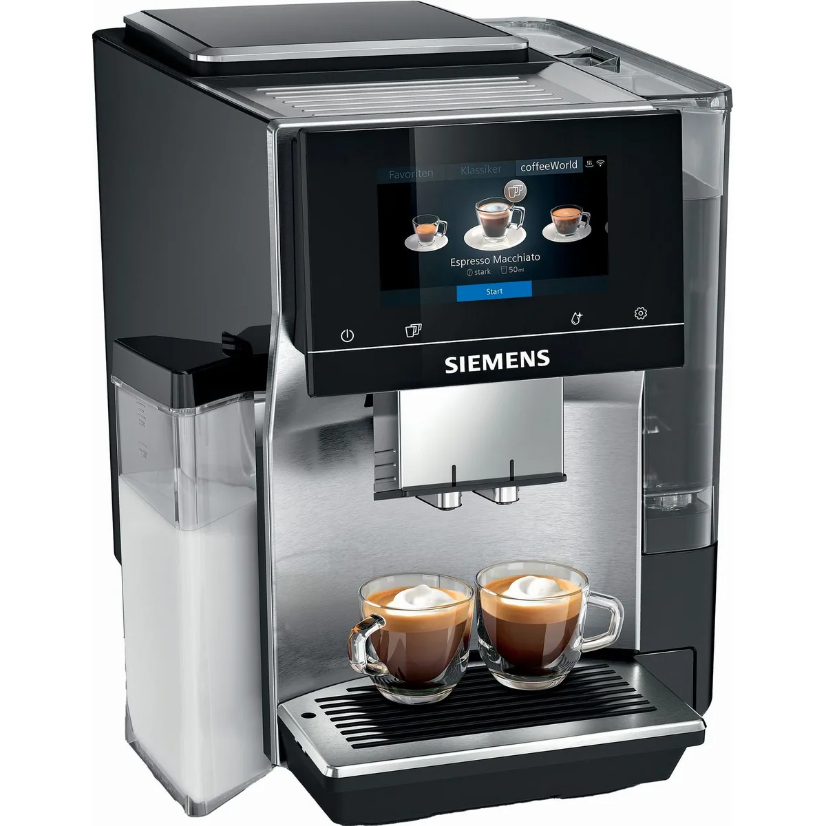 SIEMENS EQ700 integral TQ717D03, Cold Brew, intuitives 5" TFT-Display