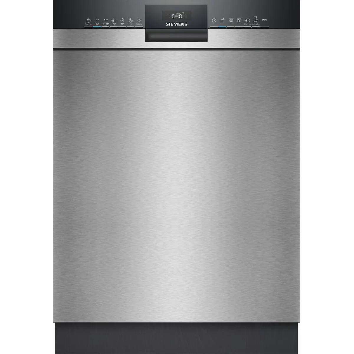 SIEMENS iQ300 SN43ES04TE Unterbaugeschirrspüler, 13 Maßgedecke, Automatische Türöffnung, Flexible Körbe