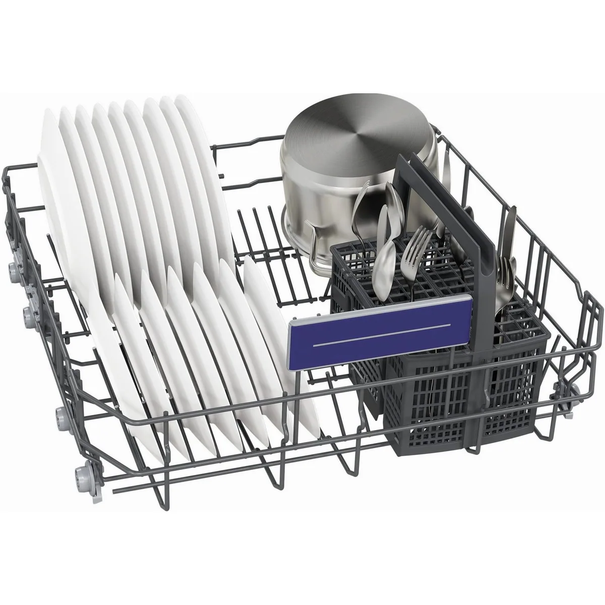 SIEMENS iQ300 SN43ES04TE Unterbaugeschirrspüler, 13 Maßgedecke, Automatische Türöffnung, Flexible Körbe 5