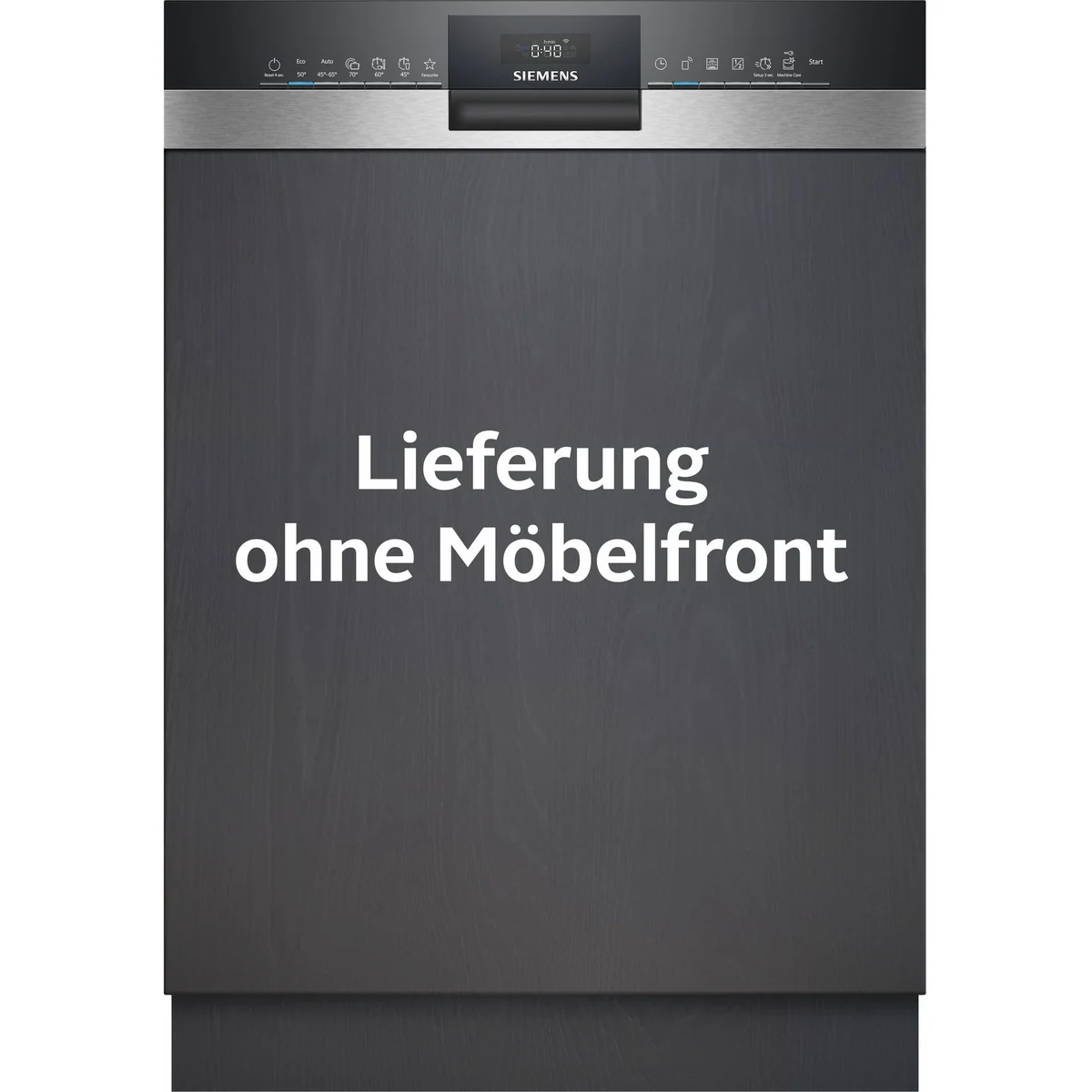 SIEMENS iQ300 teilintegrierbarer Geschirrspüler, 13 Maßgedecke, flexible Körbe, automatische Türöffnung
