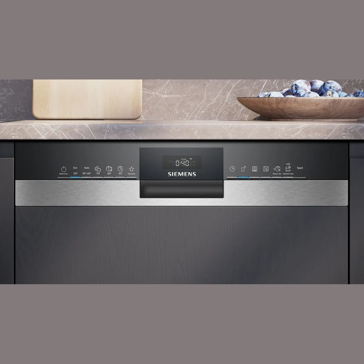 SIEMENS iQ300 teilintegrierbarer Geschirrspüler, 13 Maßgedecke, flexible Körbe, automatische Türöffnung 4