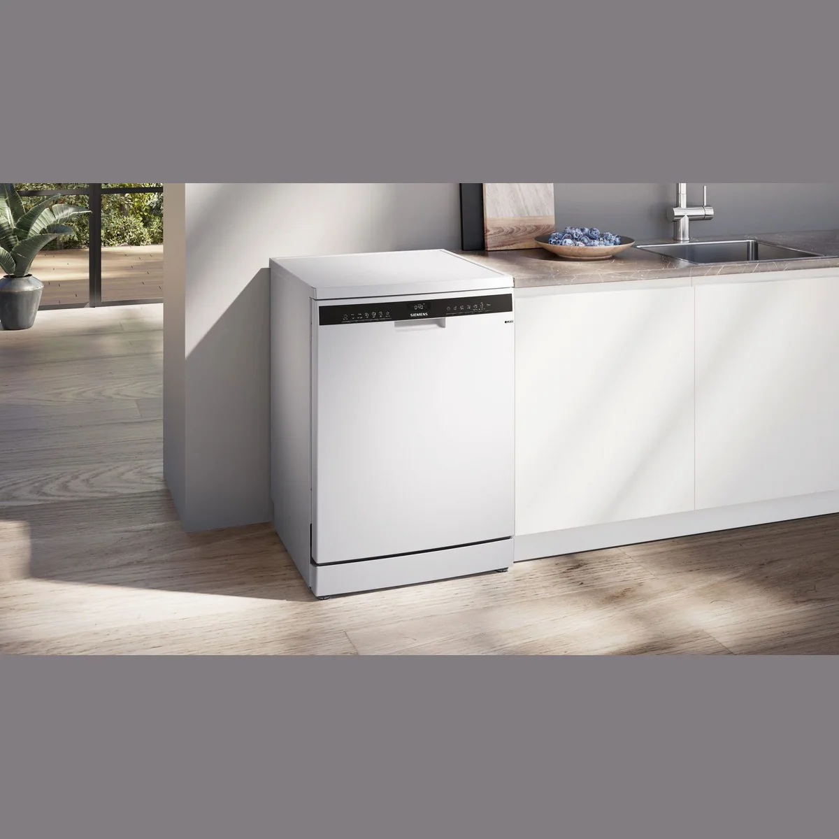 SIEMENS iQ300 Standgeschirrspüler, 13 Maßgedecke, flexible Körbe & varioSpeed 4