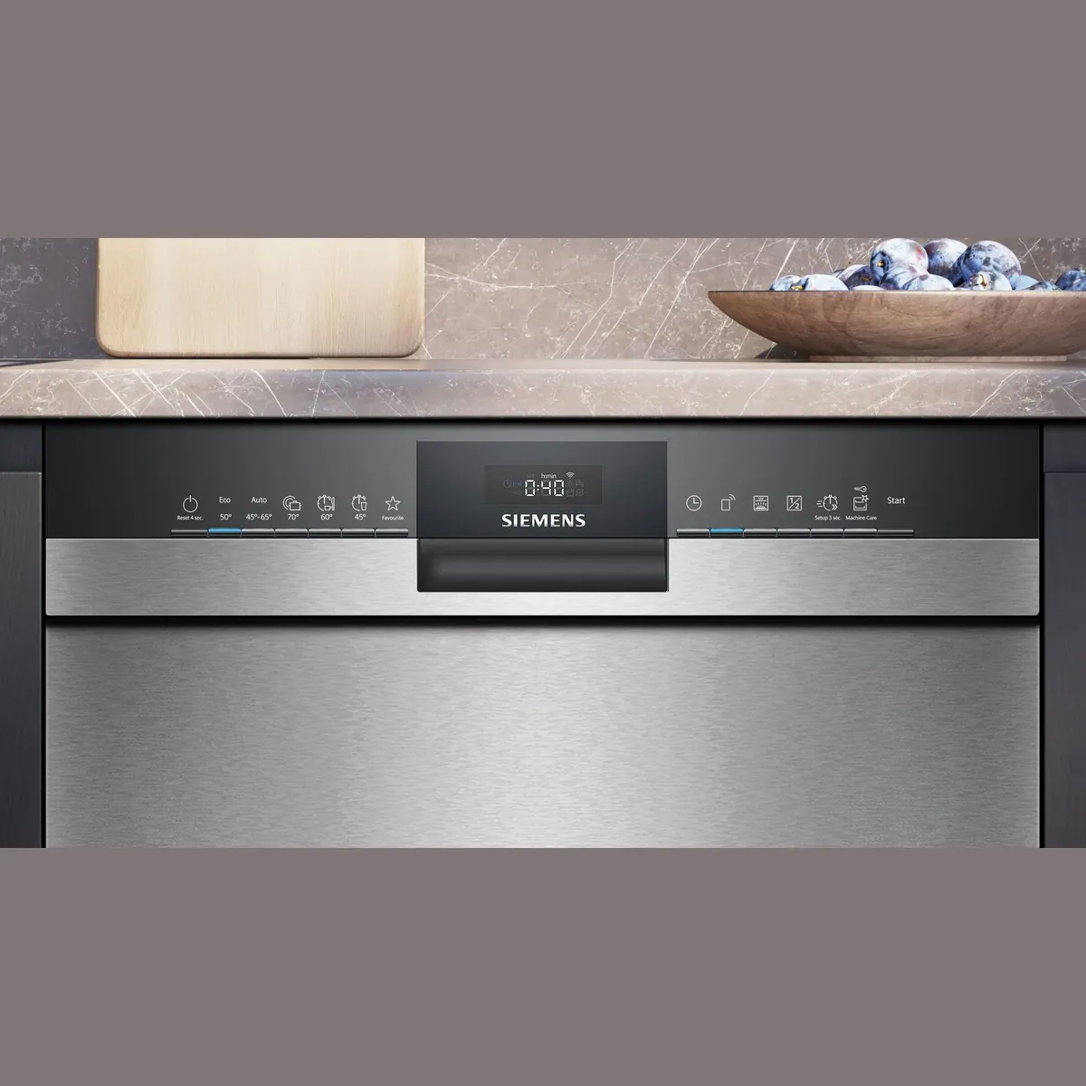 SIEMENS iQ300 SN43ES28AE Unterbaugeschirrspüler, 13 Maßgedecke, flexible Körbe 3
