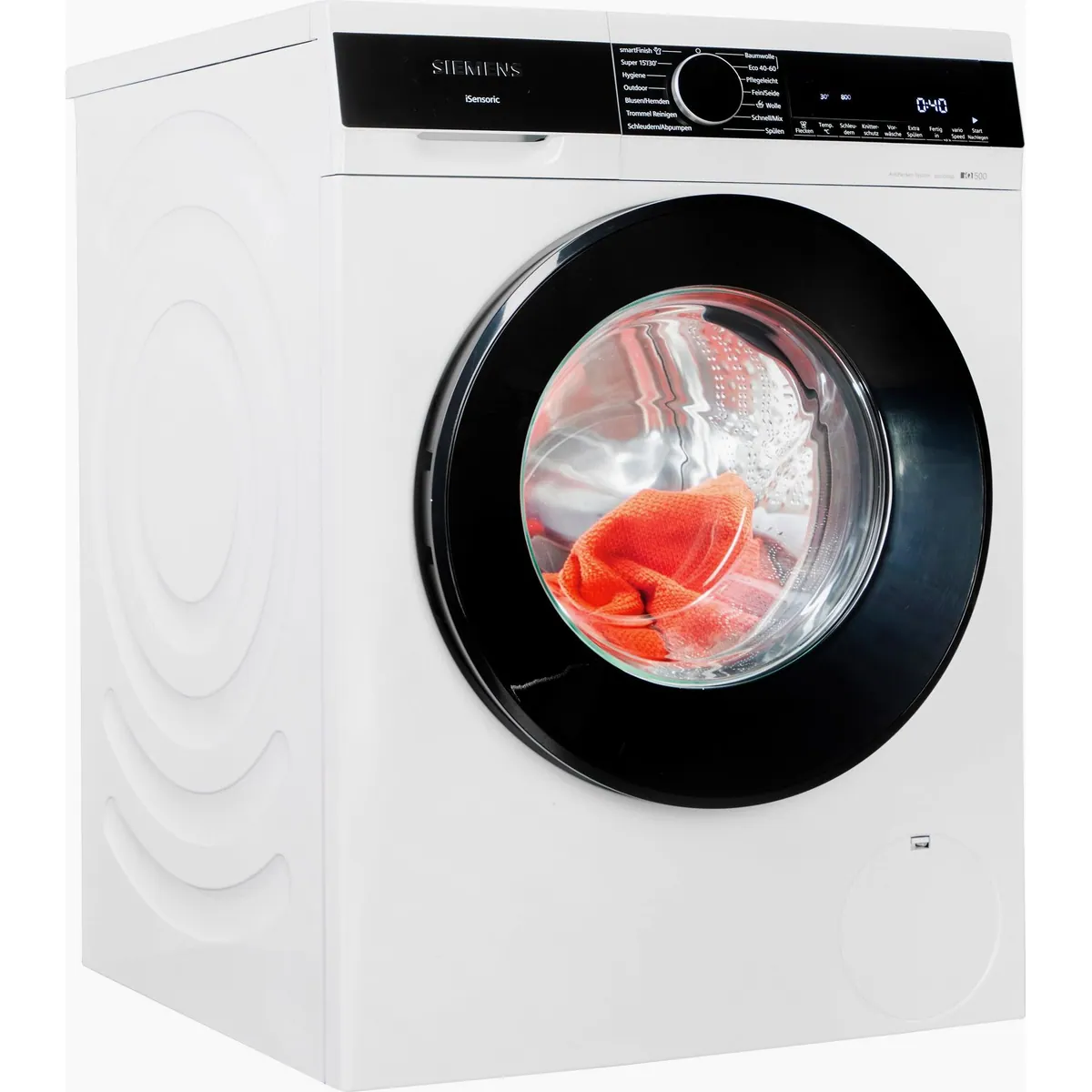 SIEMENS Waschmaschine iQ500 WG56G2Z41, 10 kg, 1600 U/min, Antiflecken-System