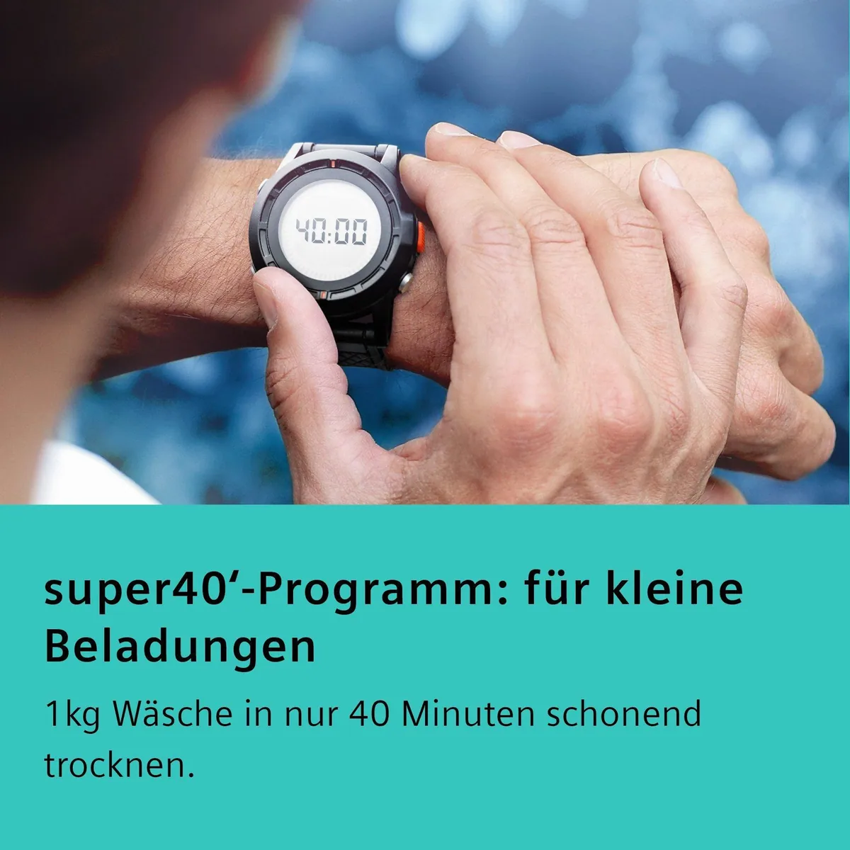 SIEMENS iQ700 WQ46B2D41 Wärmepumpentrockner, leise mit 56 dB, selbstreinigender Kondensator 3