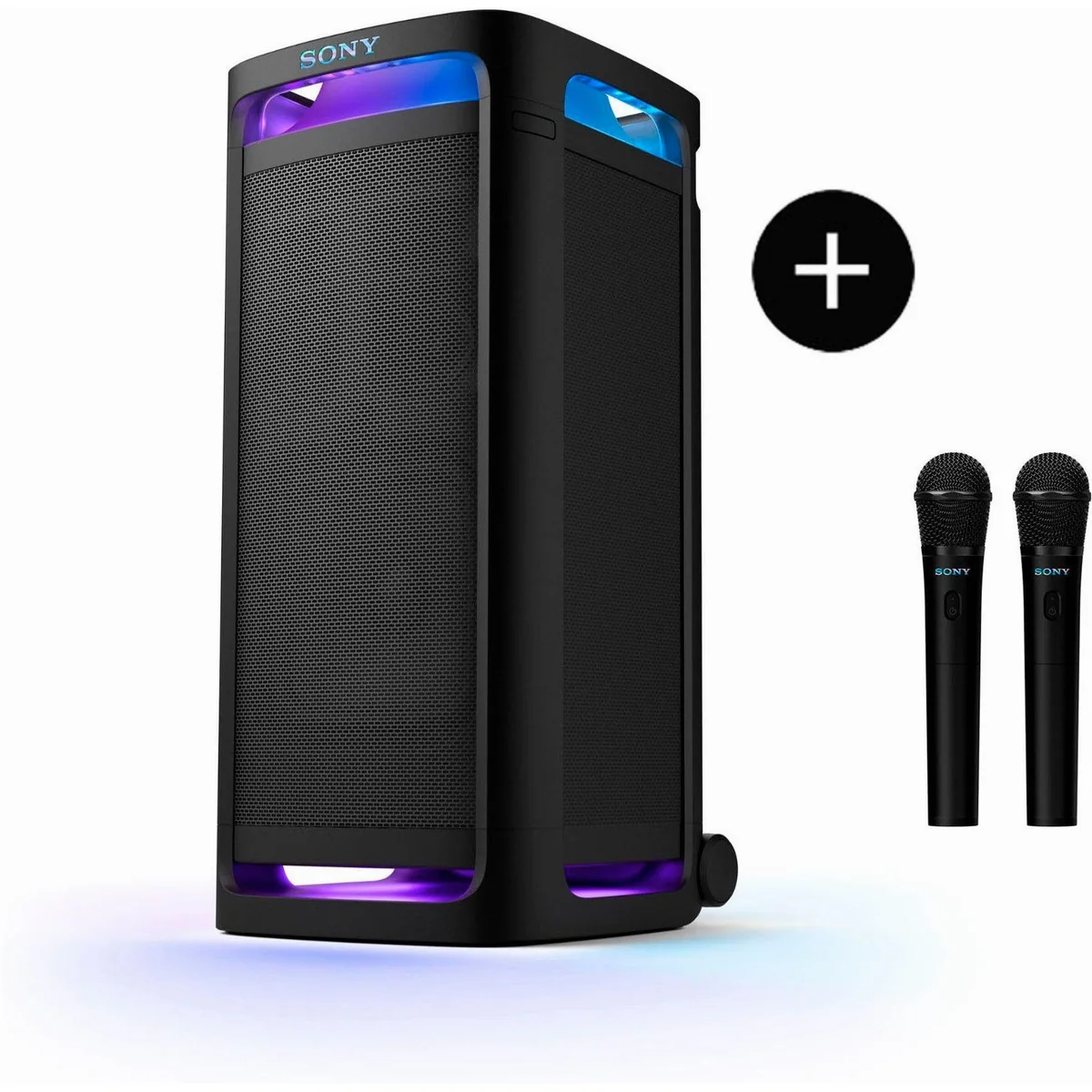 Sony ULT Tower 9AC Party-Lautsprecher, 80 W Leistung, Bluetooth & Rauschunterdrückung