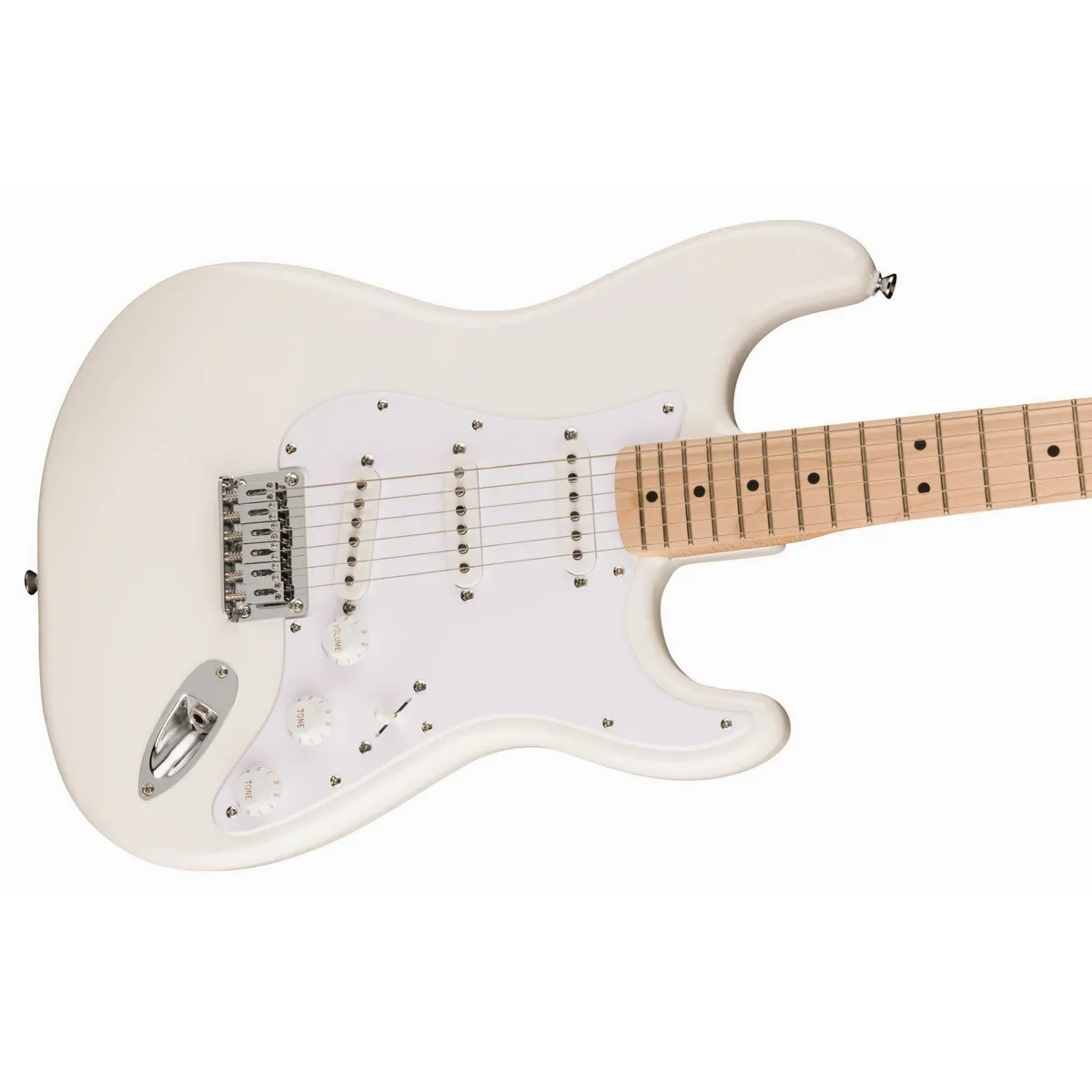 Squier Sonic Stratocaster HT Arctic White, vielseitiger Sound mit Hardtail-Bridge 5