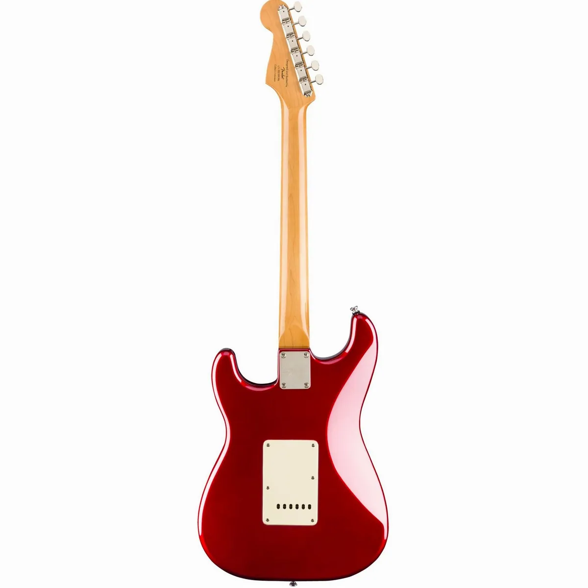 Squier Classic Vibe '60s Stratocaster E-Gitarre, Nato-Korpus, Alnico-Pickups — Candy Apple Red 2