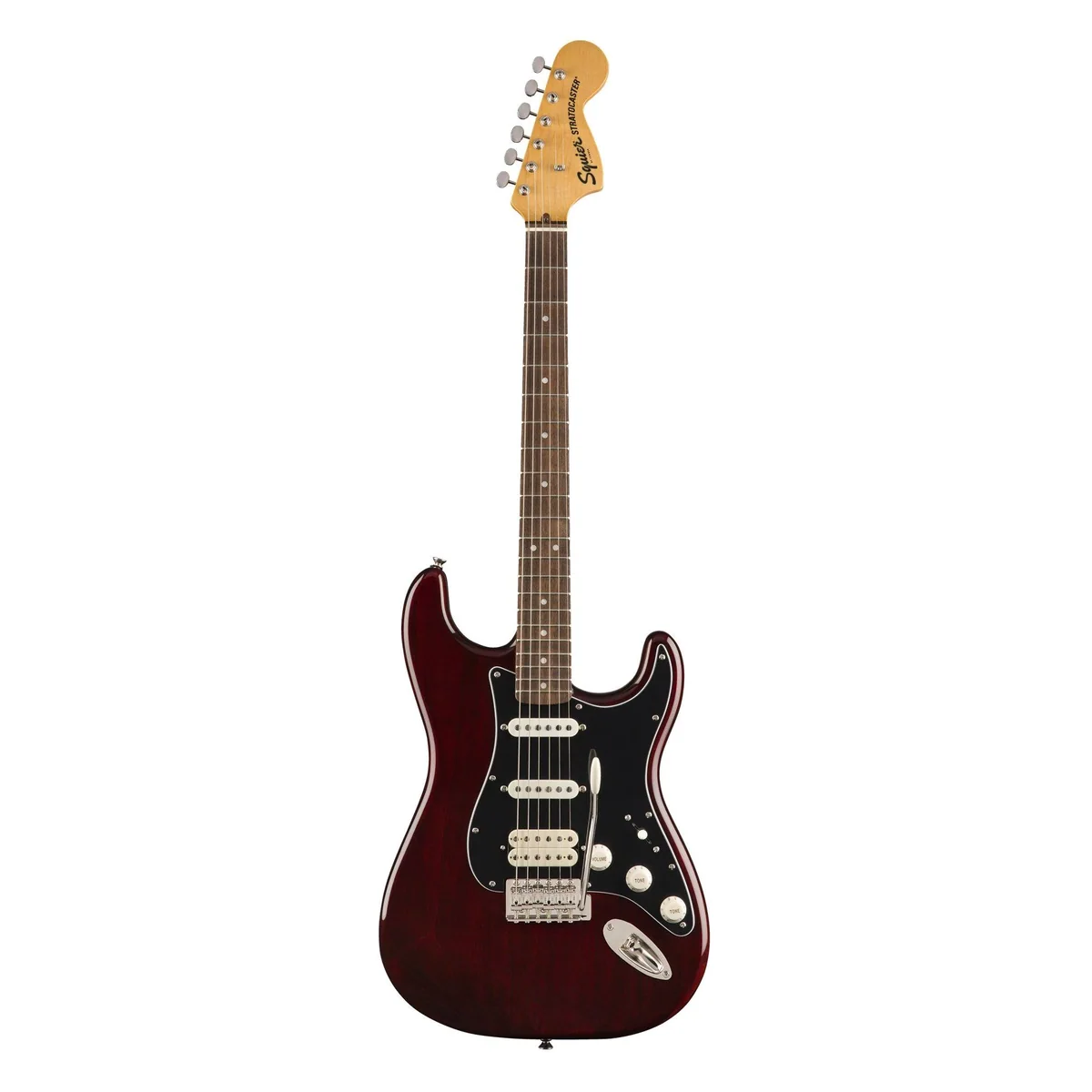 Squier Classic Vibe '70s Stratocaster HSS, vielseitige Klangvielfalt in Walnut 2