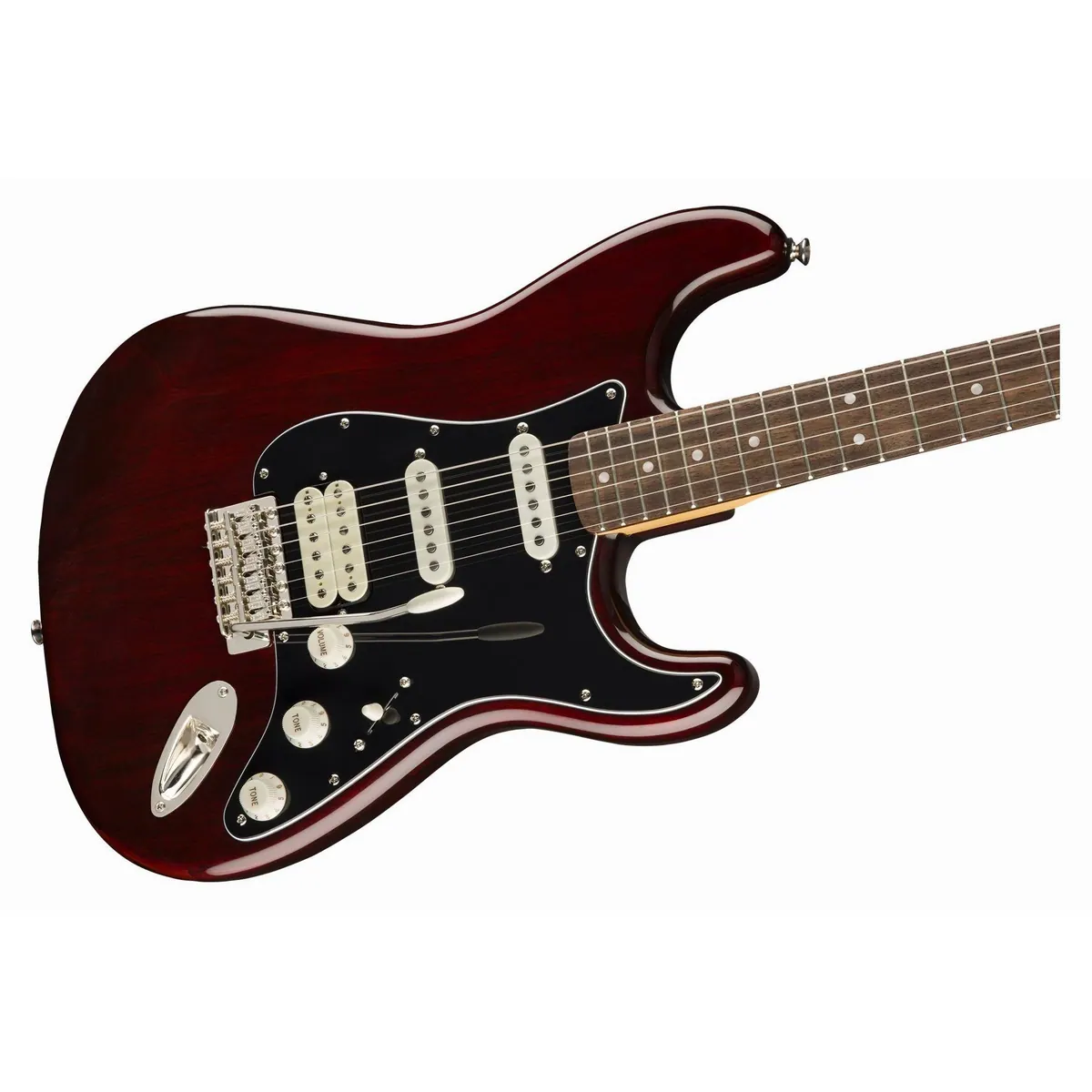 Squier Classic Vibe '70s Stratocaster HSS, vielseitige Klangvielfalt in Walnut 4