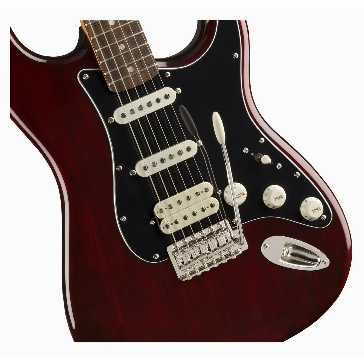 Squier Classic Vibe '70s Stratocaster HSS, vielseitige Klangvielfalt in Walnut 5
