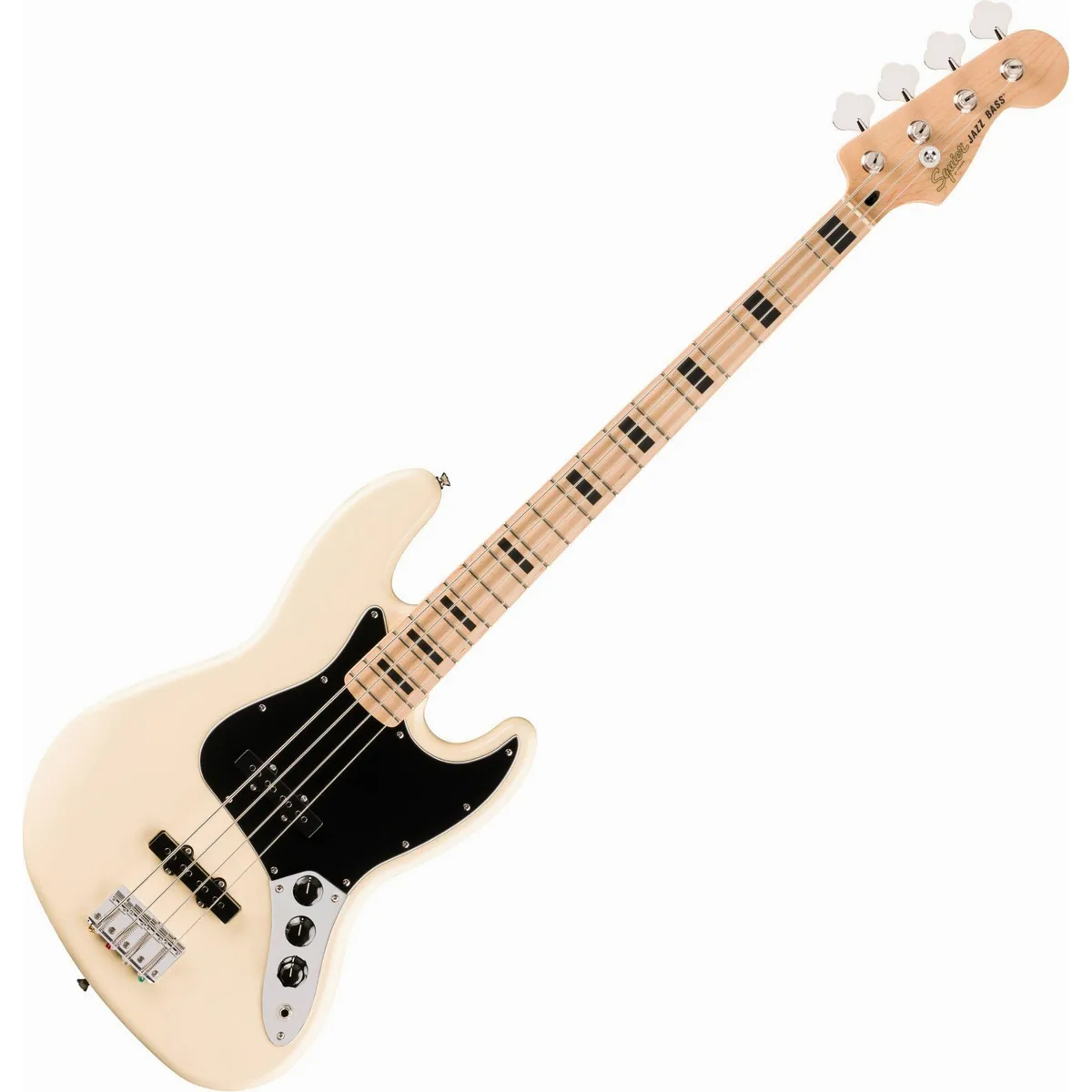Squier Affinity Series Active Jazz Bass, vielseitiger Klang mit 9-V-Preamp