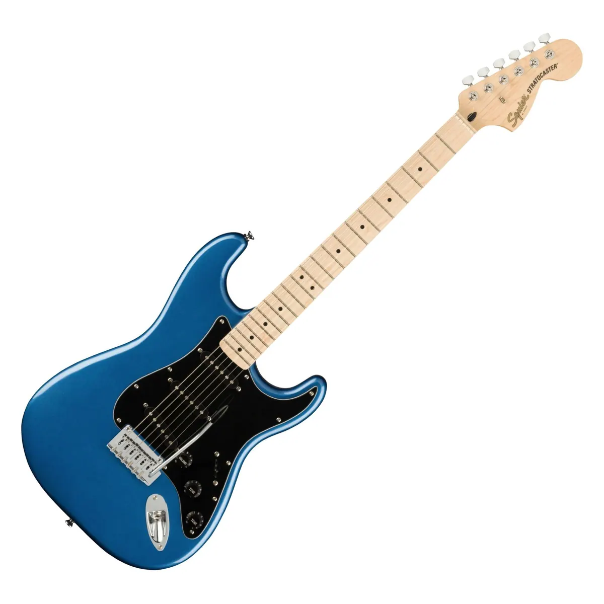 Squier Affinity Series Stratocaster MN, vielseitige Klangvielfalt in Lake Placid Blue