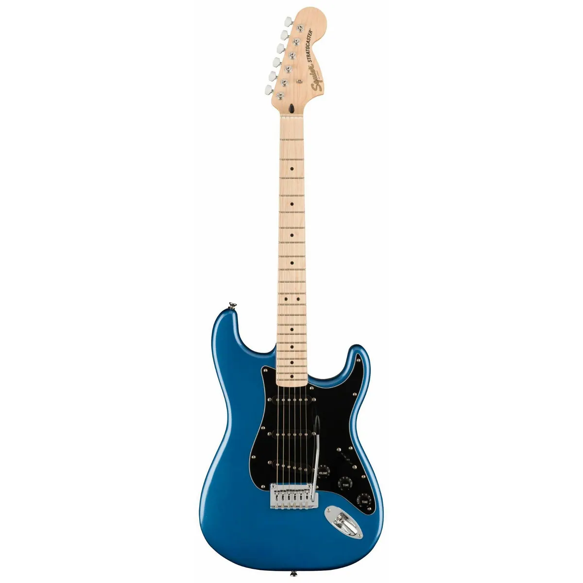Squier Affinity Series Stratocaster MN, vielseitige Klangvielfalt in Lake Placid Blue 2
