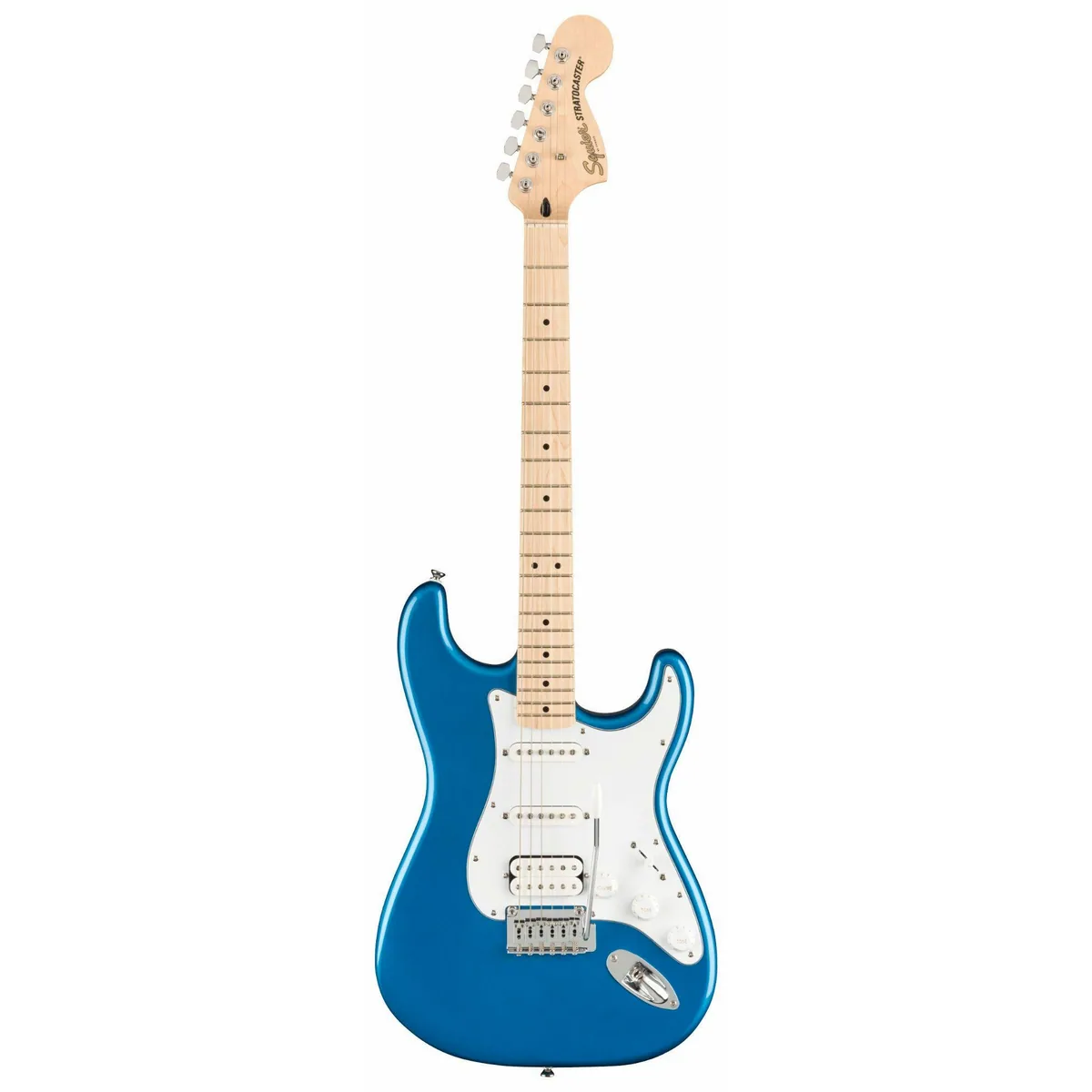 Squier Affinity Stratocaster HSS, vielseitige E-Gitarre mit Verstärker und Zubehör 2