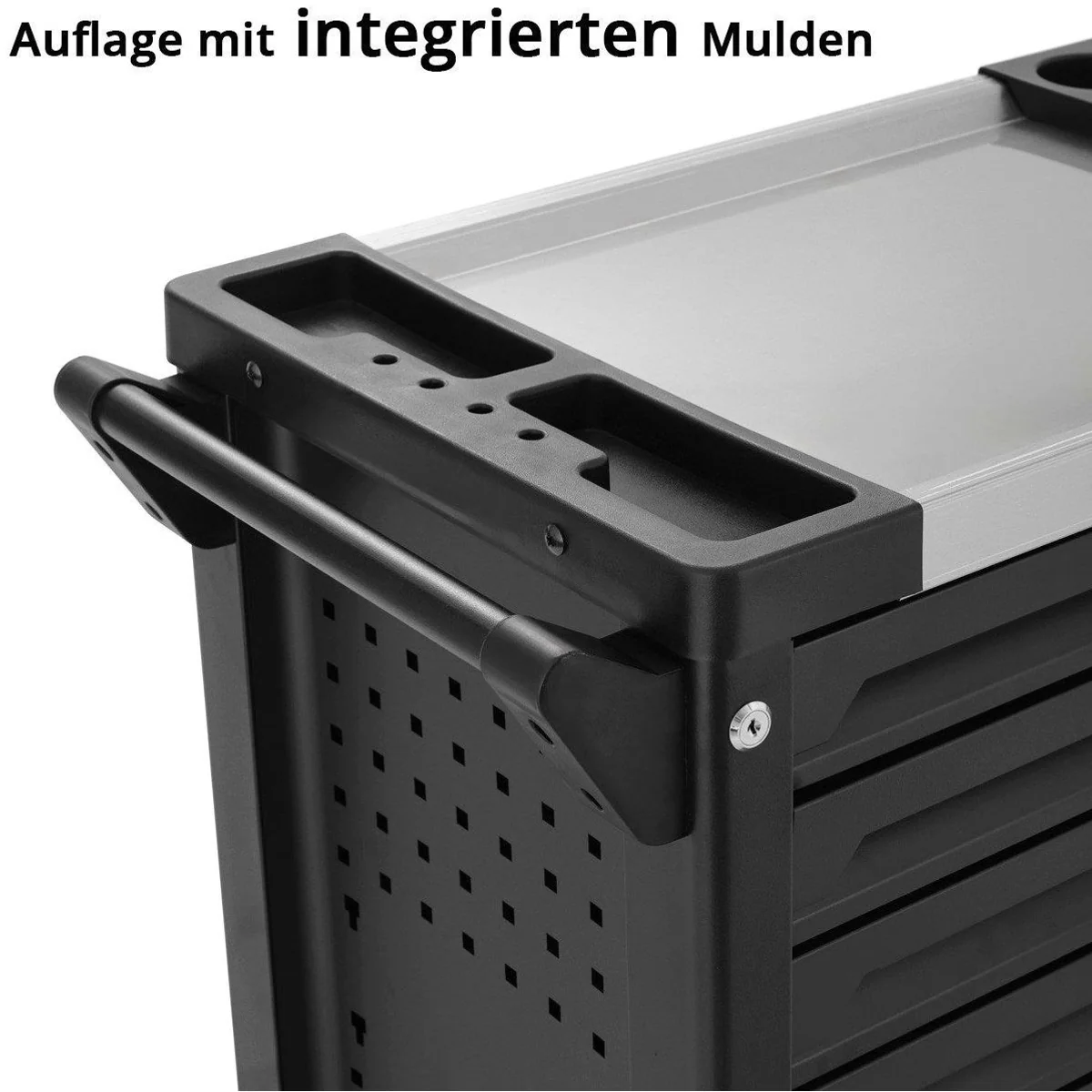 STAHLWERK Werkstattwagen EAGLE, 7 Schubladen, Zentralverriegelung, Papierrollenhalter 2