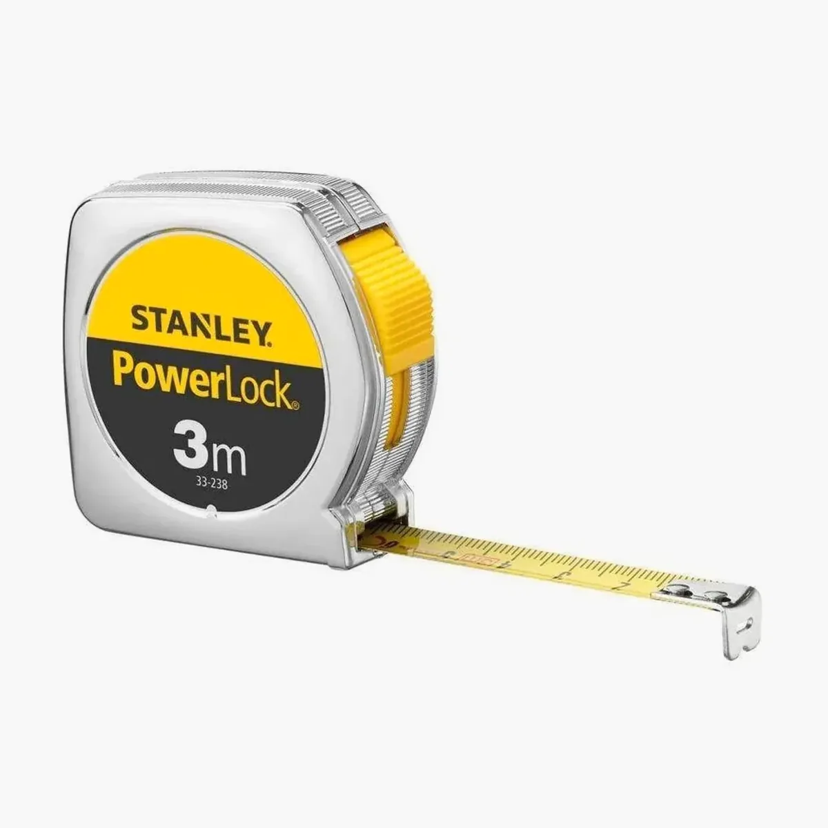 Stanley Maßband 0-33-238, präzise Messung, robuste Bauweise, metrische Skalierung