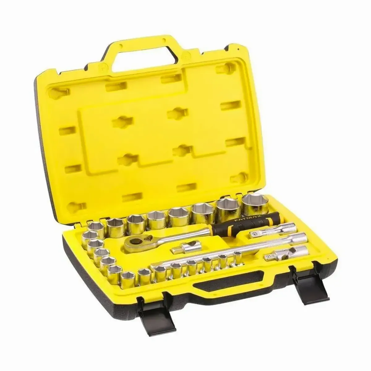 Stanley Steckschlüssel Set ½", 26-teilig, vielseitig einsetzbar, robust und langlebig